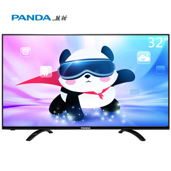 熊猫（PANDA）LE32D60S U派32英寸 安卓4.4+六核智能云电视（黑色）