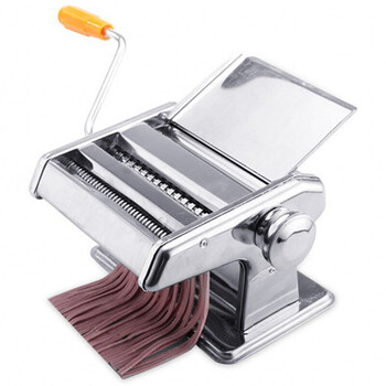 压面机 家用不锈钢面条机多功能手动面片机手摇式商用做面机一体式