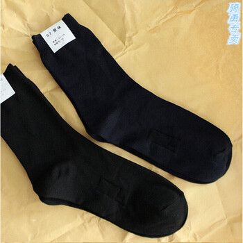 07夏袜防臭吸汗07a冬袜耐磨配发款袜男棉袜子10双 07武夏袜 纯黑10双