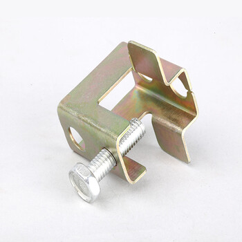 铁皮老虎卡 角铁配件c型钢槽钢管卡 方型虎口夹 【小号】