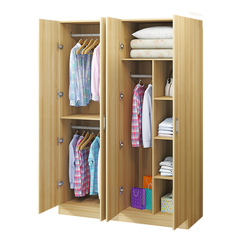 衣柜收纳组装宿舍置物柜简易卧室单人简约经济型家居加粗抽屉式多功能