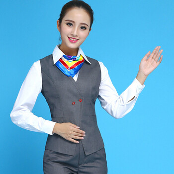 剑貂jiandiao中国电信工作服秋冬装女电信工作服营业厅女工服套装工装