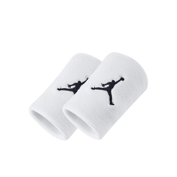 耐克护腕 nike乔丹jumpman篮球排球运动健身护手腕 白色