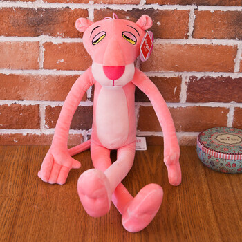 正版达浪粉红顽皮豹公仔毛绒玩具大号布娃娃送女生生日礼物 经典款 60