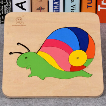 智力记忆拼图加厚【蜗牛】