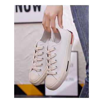 t小白鞋女夏季2018新款百搭韩版情侣款帆布鞋学生原宿平底休闲布鞋