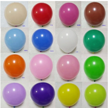 5寸小号加厚仿美亚光气球脬胶气球婚纱照婚礼派对布置小号气球 白 10