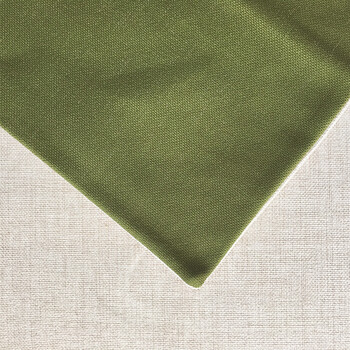 定制纯色棉麻实木椅子坐垫餐椅垫沙发坐垫加厚海绵飘窗垫定做 苔绿色