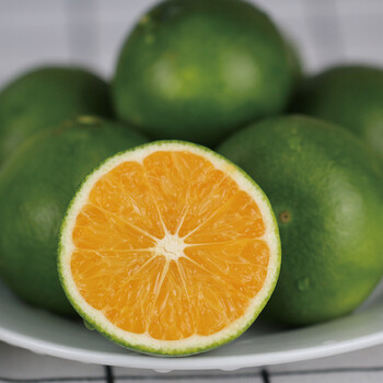 现摘现发 新鲜酸甜蜜橘水果 应季早熟青皮蜜桔 薄皮孕妇酸桔子橘子 5