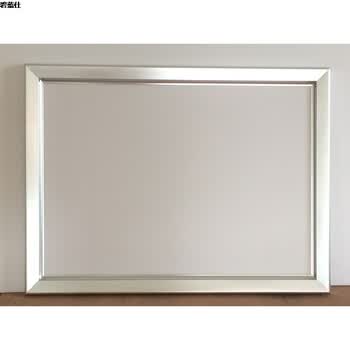 4公分前开启式铝合金电梯广告框 海报框 画框 挂墙相框jf 亚银 90x120