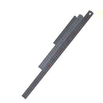 5米2m加厚不锈钢板尺五金测量尺子150mm50cm30cm钢直尺 钢直尺 2000mm