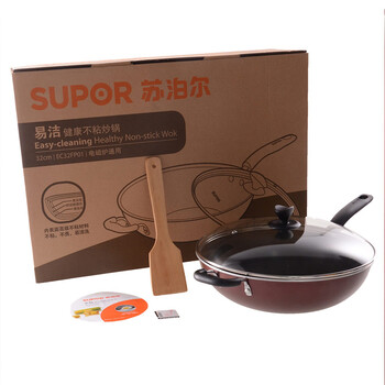 
                                        苏泊尔（SUPOR）不粘炒锅电磁炉燃气炒菜锅EC34FP01                
