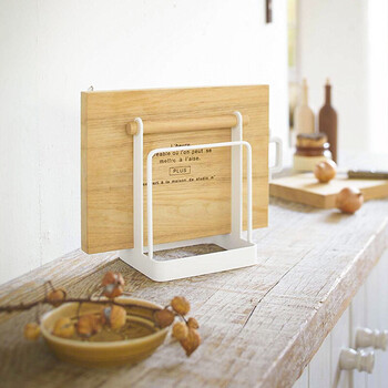 木上 厨房砧板收纳架 砧板架菜板案板收纳架锅盖架 多功能置物架