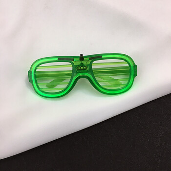 眼镜冷光眼镜网红同款街拍酒吧搭配墨镜原宿眼镜男女潮 绿色框(绿灯)