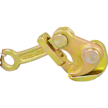 多功能手扳葫芦卡线器夹线器 上下两面齿日式钢丝绳紧固器拉紧器 适于