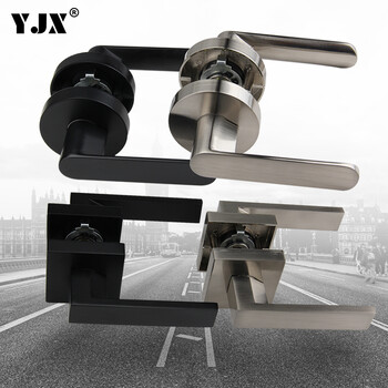 通道锁把手无钥匙单舌消防门过道锁无反锁隐形暗锁三杆式执手锁