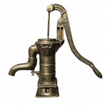 春枝韵 大号100水牛头老式铸铁压水井手摇泵手动压井