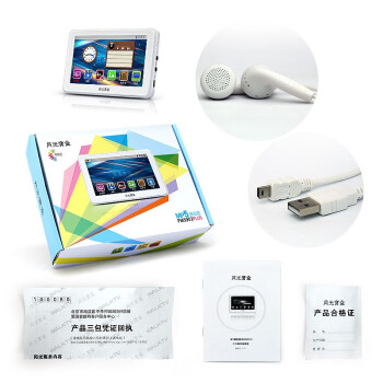 
                                        月光宝盒 MP5 5902PLUS 4.3英寸mp3播放器 MP4高清触摸屏mp4 超薄便携英语学习视频机MP5 8G白色                