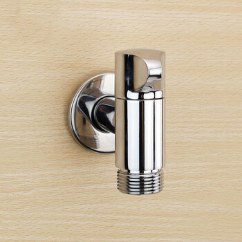 全铜6分单冷洗衣机水龙头快开进口洗衣机短快开拖把池龙头 圆形六分