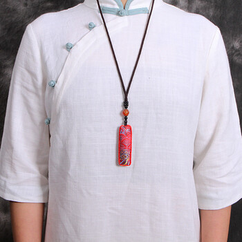 驱蚊七夕情人节随身艾草挂脖子汽车载小香包 香囊中国风挂件礼品 图片