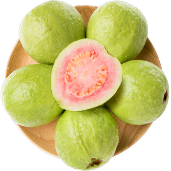 海南红心芭乐番石榴2粒装单果约180g起京东生鲜新鲜水果自营健康轻食