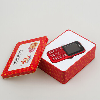 三盟(SANMENG) S318 移动/联通2G 直板老人手机 玛瑙红