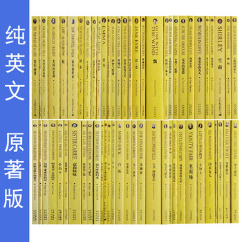英语原著版全英文套装60册英文原版书世界名著外国文学小说英语读物原著版纯英文外文包邮 摘要书评试读 京东图书