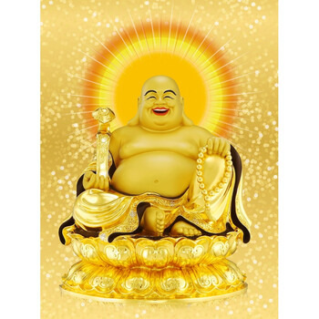 定制弥勒佛菩萨画像013 相纸打印双面塑封 佛像画 佛菩萨 7寸相纸塑封