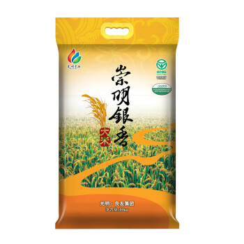 光明米业的崇明银香大米价格走势精选