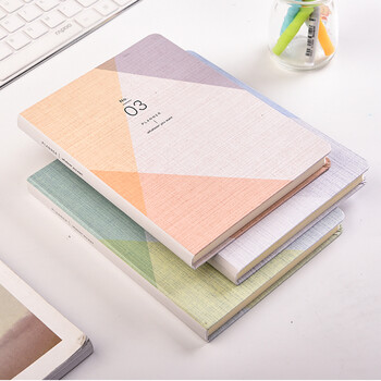 小清新日记本手账本日程计划本 32k/96页 108*130mm图案随机