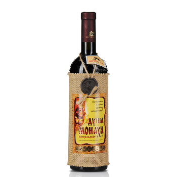 瓦 原瓶进口红酒 帝国酒庄 麻袋片修道士心灵秘