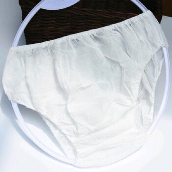 火立方一次性三角裤旅行男女通用短裤均码50条内裤 白色 均码