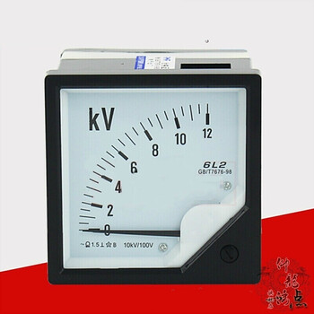 1kv交流指针式电压表头 高压电压表 10kv/100v