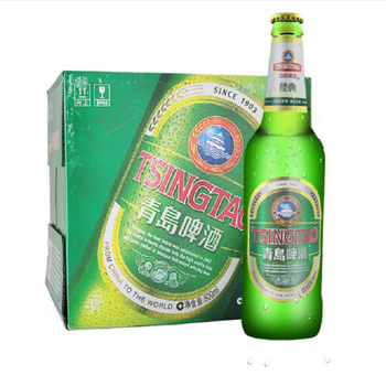 青岛啤酒 经典600ml*12瓶【整箱】(惠康专营)
