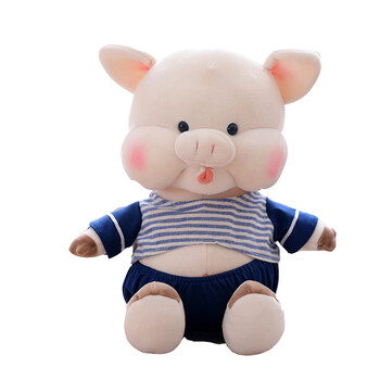 毛绒玩具可爱情侣小猪公仔呼噜猪玩偶布娃娃一对生日结婚礼物女生情人