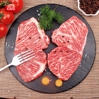 谷言 蝶翼雪花排m9 500g 牛排 神户牛肉 澳洲和牛肉