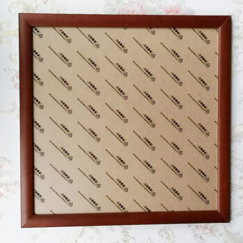 实木装裱画框挂墙简约书 画画框 正方型 色 框内50x50cm
