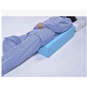 洛凌r型翻身垫 翻身枕 三角枕/垫 防褥疮垫带拉锁易换洗三角垫侧身垫