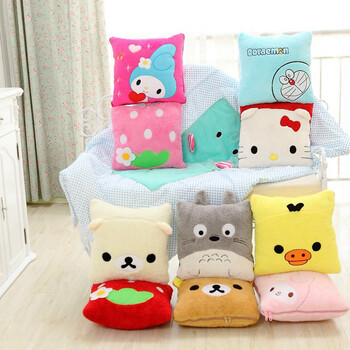 朵啦啦 新款正方形空调被毛绒玩具大号布娃娃玩偶 生日礼物 女生 代写