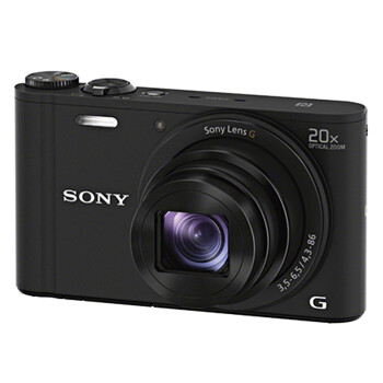 索尼（SONY）便携数码相机 卡片机 家用相机 DSC-WX350黑色 标配
