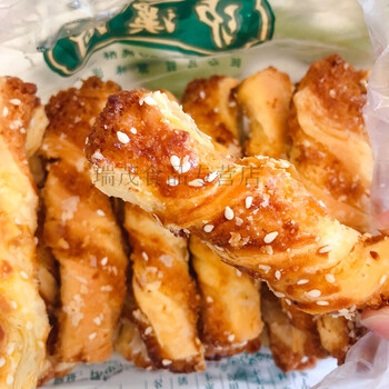 南京特产 泸溪河椰蓉酥 千层酥传统手工糕点零食点心椰丝酥 500g