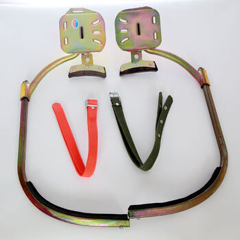 脚扣水泥杆电工国标加厚型电线电杆脚钩爬杆防滑电信路灯杆 400型适用