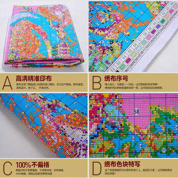 
                                        绣美人精准印花十字绣抱枕家居汽车枕头靠枕沙发装饰抱枕 缘定今生携手幸福                