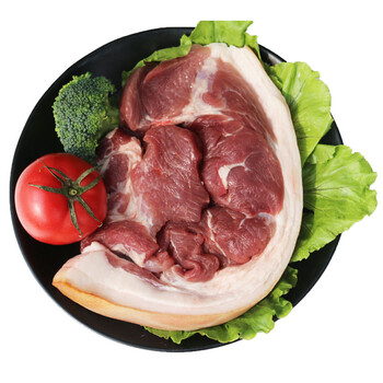 密农人家 密云农家土猪肉前臀尖 国产猪肉前尖生鲜500g