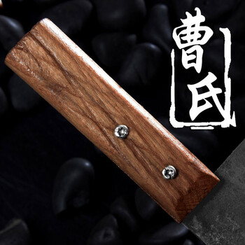 曹家刀 手工锻打夹柄三角刀剔骨刀菜刀剥皮开肚 特殊用途尖刀