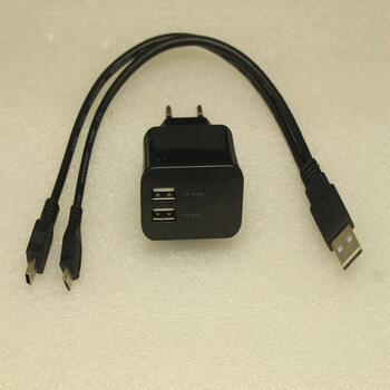 老年机充电数据线方孔梯形大口miniusb手机充电器t型安卓头早教机