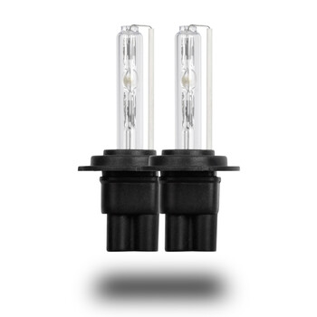 ST.WIN汽车氙气灯套装hid疝气灯55W一秒快启安定器大灯远近光雾改装车灯 灯泡两个 6000K超白光 H1