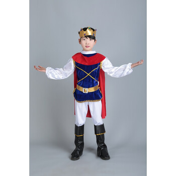 六一儿童节王子服装国王cosplay装扮派对演出服男童化妆舞会衣服 王子