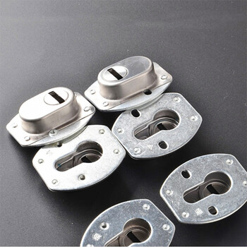 盗门护锁器 护锁盖 锁芯盖 尘盖 通用型锁帽 小号22宽度 35-45mm