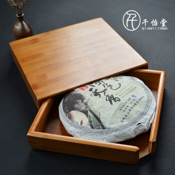 
                                                                                千怡堂（QIANYITANG） 茶盒普洱茶分茶盒子七子饼茶仓分茶器竹制茶盒茶叶罐357克 竹制普洱茶盒单层                